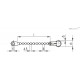 Шариковая цепь CT-S-A-16-320 (77032) ELESA+GANTER