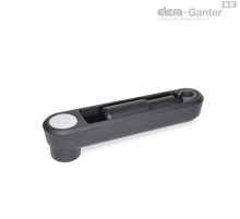 Кривошипная рукоятка с откидной ручкой GN 472.3-80-B10-SW ELESA+GANTER