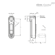 Кривошипная рукоятка с откидной ручкой GN 472.3-80-B10-SR ELESA+GANTER