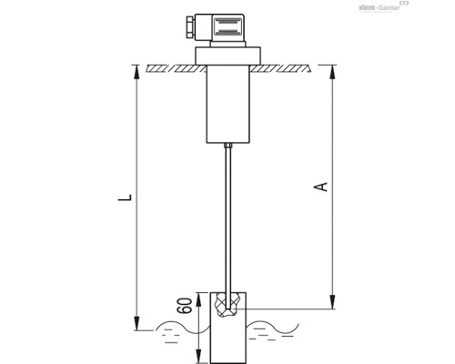 Индикатор HFL-ER-NC (111288) ELESA+GANTER