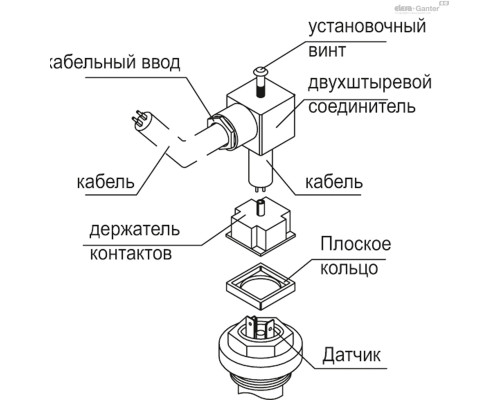Индикатор HFL-ER-NC (111288) ELESA+GANTER