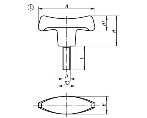 Ручка K0181.17006 Kipp