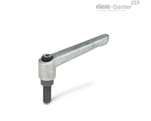 Регулируемая ручка рычажного типа GN 300-22-M4-20-RH ELESA+GANTER