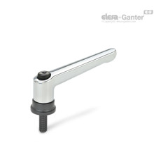 Регулируемая ручка рычажного типа GN 300.4-63-M6-20-CR ELESA+GANTER