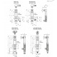 Индикатор HCV.76-E-ST-NC-70-M10-KN (11066-KN) ELESA+GANTER