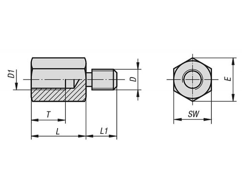Удлинители K0821.10032 Kipp
