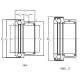 Подшипник NKX 15Z (15x24/29,2x23) DAS LAGER