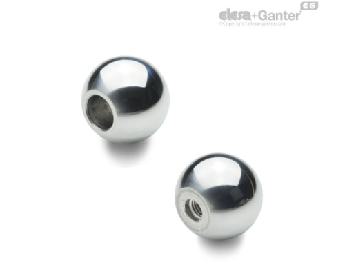 Шарообразная ручка DIN 319-AL-25-M6-C ELESA+GANTER