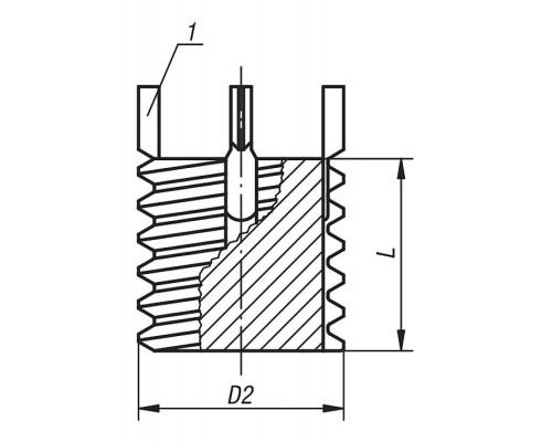 Вставки K0400.10X125 Kipp