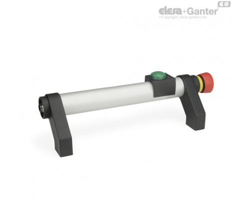 Трубчатая ручка GN 332-300-EL-T1-2-R ELESA+GANTER