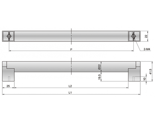 Ручка A40402.226260 Алтервиа