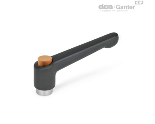 Регулируемая ручка рычажного типа GN 303.1-30-M6-SW-O ELESA+GANTER Регулируемая ручка рычажного типа GN 303.1-30-M6-SW-O ELESA+GANTER