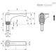 Регулируемая ручка ERW.30-p-M5x16-C3 (254006-C3) ELESA+GANTER