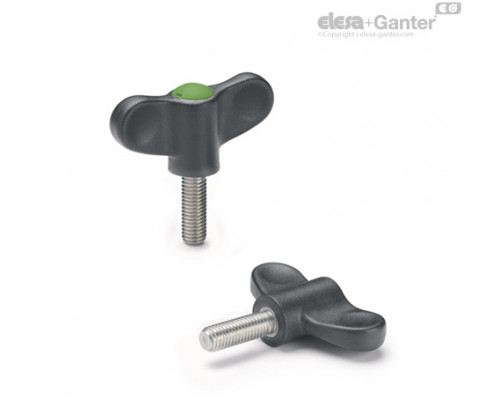 Зажимной барашек EWN.40 SST-p-M8x20 -C17 (224463-C17) ELESA+GANTER