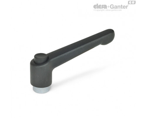 Регулируемая ручка рычажного типа GN 303.2-63-M8-SW-S ELESA+GANTER