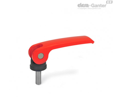Прижимная ручка с эксцентриковым кулачком GN 927.4-101-M10-50-B-R ELESA+GANTER