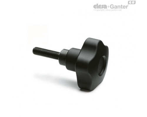 Лепестковая ручка с функцией защиты VCTS-Z-50 p-M10x40 (169764) ELESA+GANTER