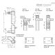 Трубчатая ручка GN 332-300-SW-T0-2-L ELESA+GANTER