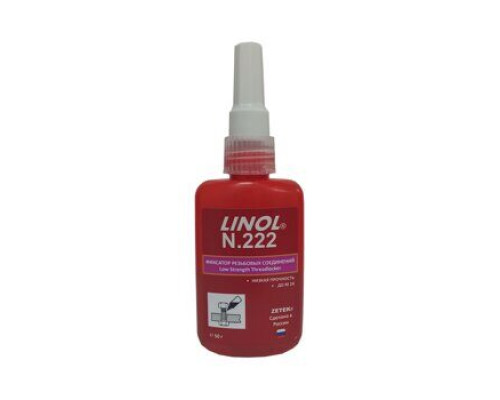 Резьбовой фиксатор малой прочности LINOL N.222 Резьбовой фиксатор малой прочности LINOL N.222