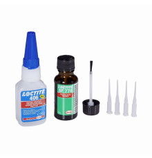 Клеевой набор для полиолефинов и жирных пластмасс LOCTITE 406/770 20G/10ML
