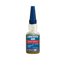 Клей общего назначения, упрочнённый, термо/вибростойкий, черный LOCTITE 480 20G