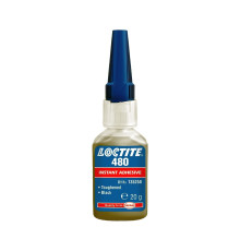 Клей общего назначения, упрочнённый, термо/вибростойкий, черный LOCTITE 480 20G
