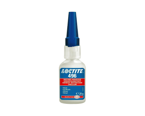 Клей для металлов, резины и пластмасс LOCTITE 496 20G Клей для металлов, резины и пластмасс LOCTITE 496 20G