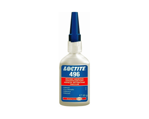 Клей для металлов, резины и пластмасс LOCTITE 496 50G Клей для металлов, резины и пластмасс LOCTITE 496 50G