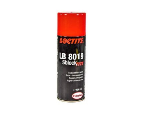 Спрей-раскислитель заржавевших соединений LOCTITE LB 8019 400ML Спрей-раскислитель заржавевших соединений LOCTITE LB 8019 400ML