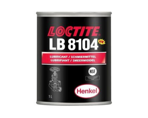 Cмазка силиконовая для пищевой промышленности LOCTITE LB 8104 1L