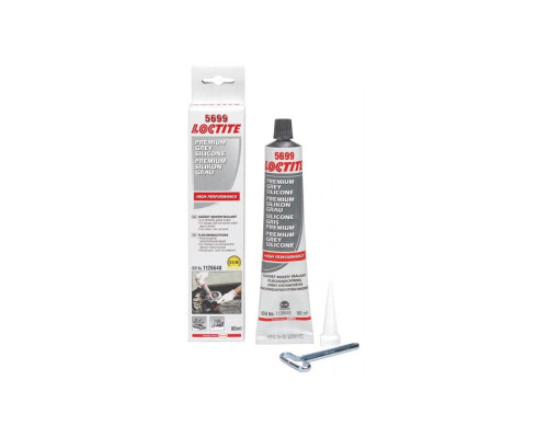 Герметик силиконовый нейтральный, серый LOCTITE SI 5699 GY 80ML Герметик силиконовый нейтральный, серый LOCTITE SI 5699 GY 80ML