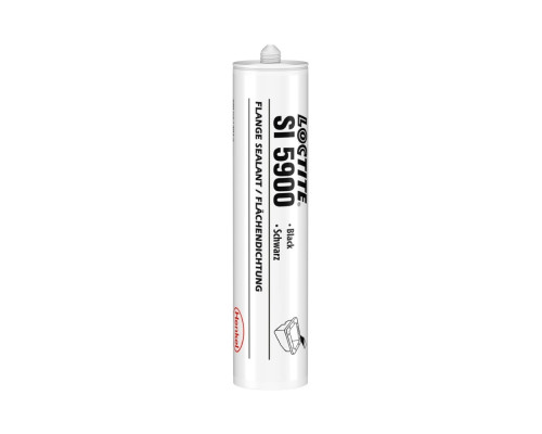 Герметик силиконовый нейтральный, черный LOCTITE SI 5900 BK 300ML Герметик силиконовый нейтральный, черный LOCTITE SI 5900 BK 300ML
