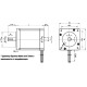 Шаговый двигатель Stepline SL110STH201-8004A (NEMA 42, 336.0 КГxСМ)